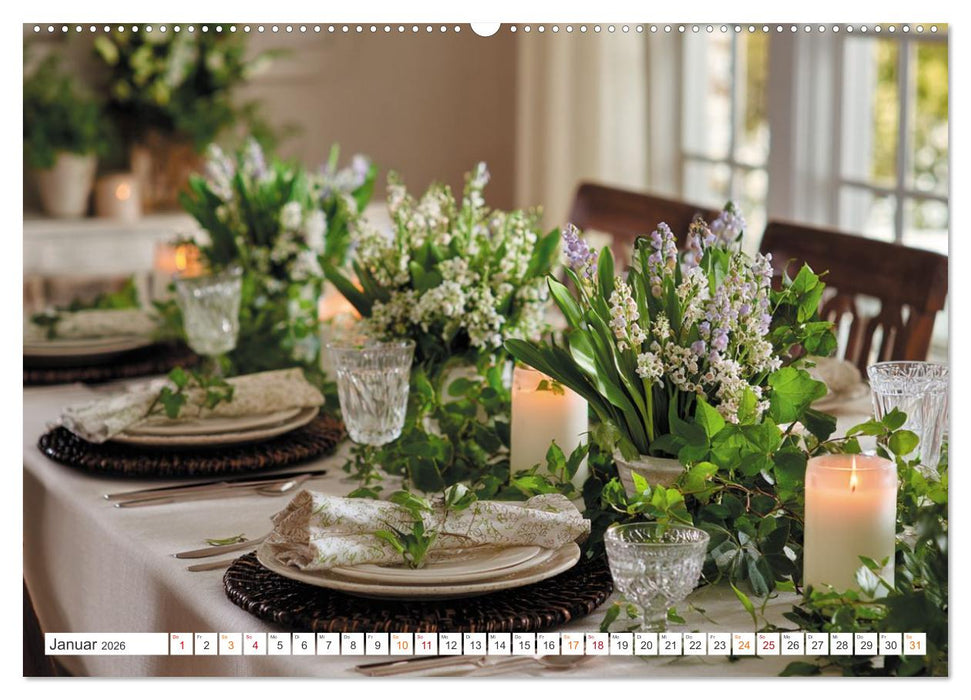 Kulinarische Eleganz (CALVENDO Premium Wandkalender 2026)