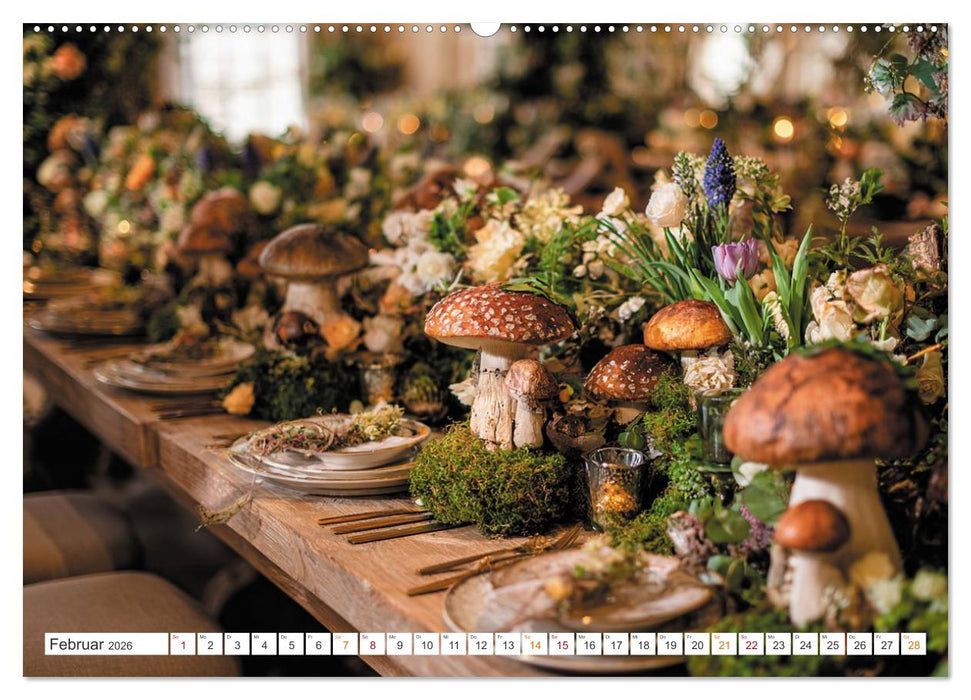 Kulinarische Eleganz (CALVENDO Premium Wandkalender 2026)