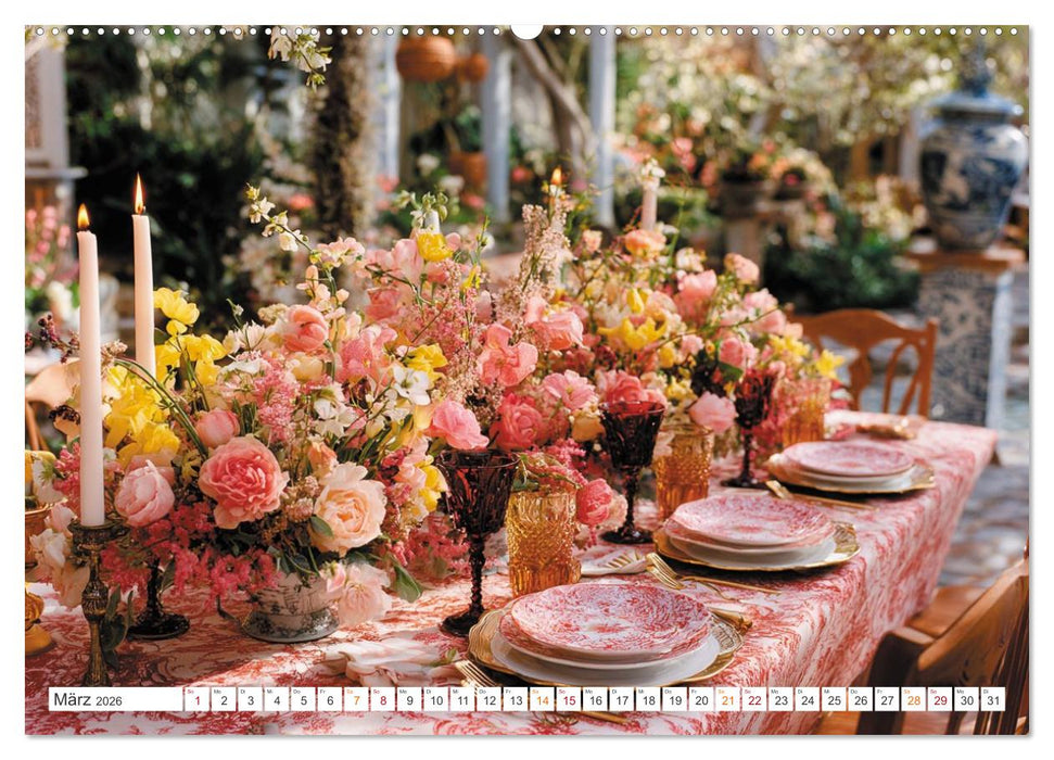 Kulinarische Eleganz (CALVENDO Premium Wandkalender 2026)