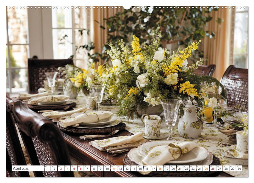 Kulinarische Eleganz (CALVENDO Premium Wandkalender 2026)