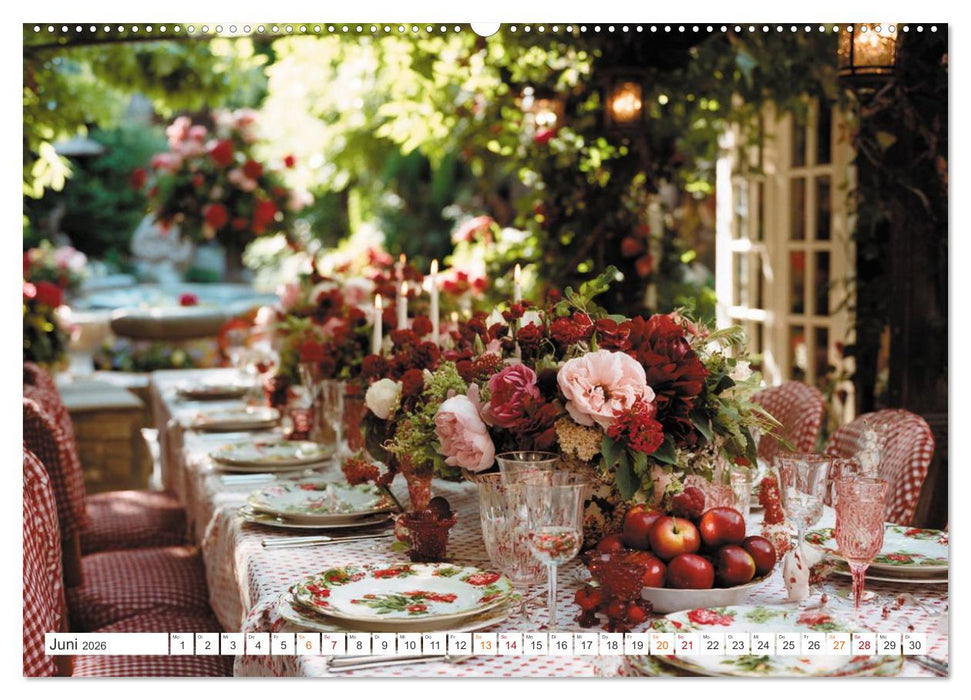 Kulinarische Eleganz (CALVENDO Premium Wandkalender 2026)