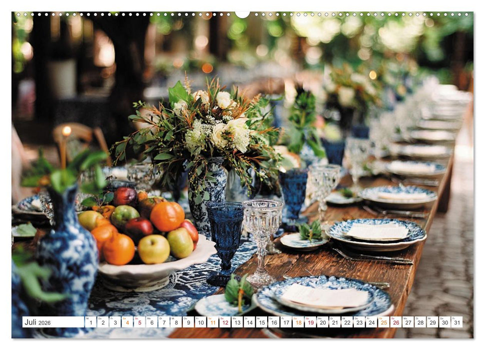 Kulinarische Eleganz (CALVENDO Premium Wandkalender 2026)
