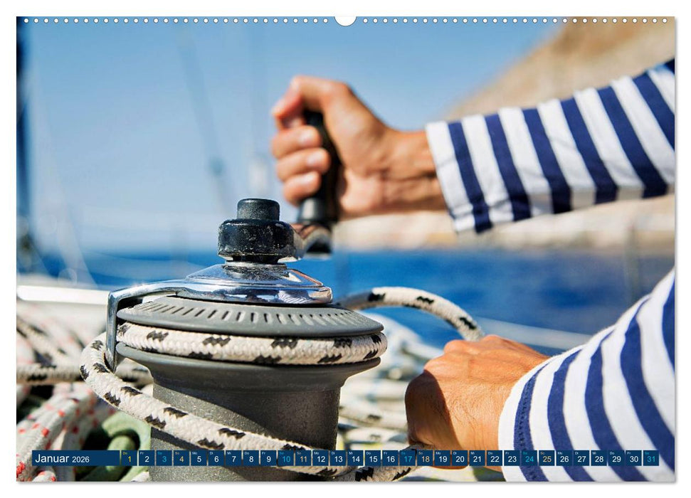 SEGELN - unterwegs mit dem Wind (CALVENDO Premium Wandkalender 2026)
