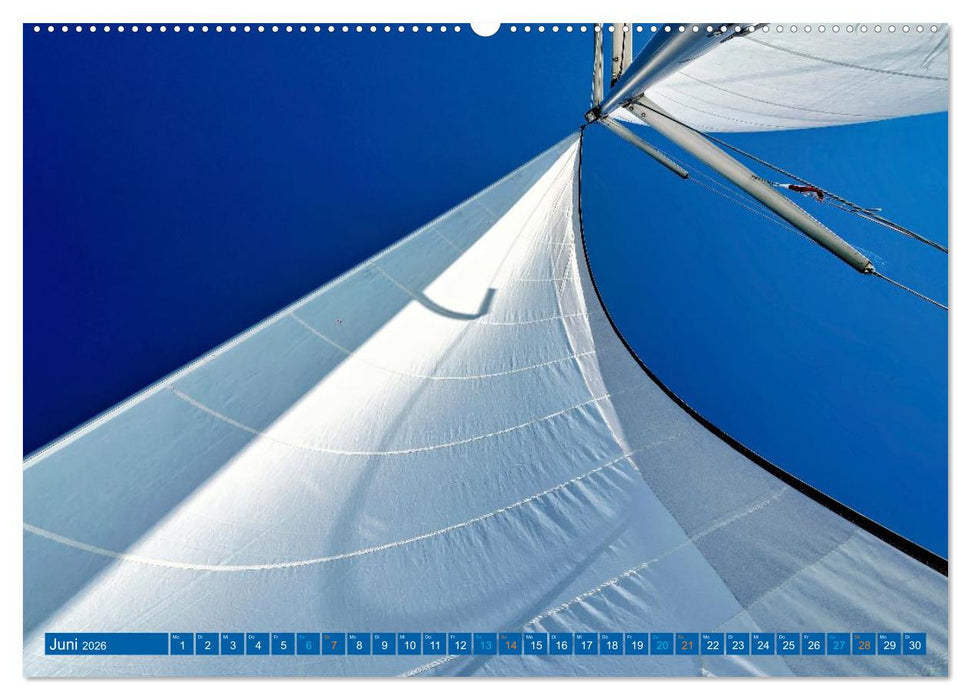 SEGELN - unterwegs mit dem Wind (CALVENDO Premium Wandkalender 2026)