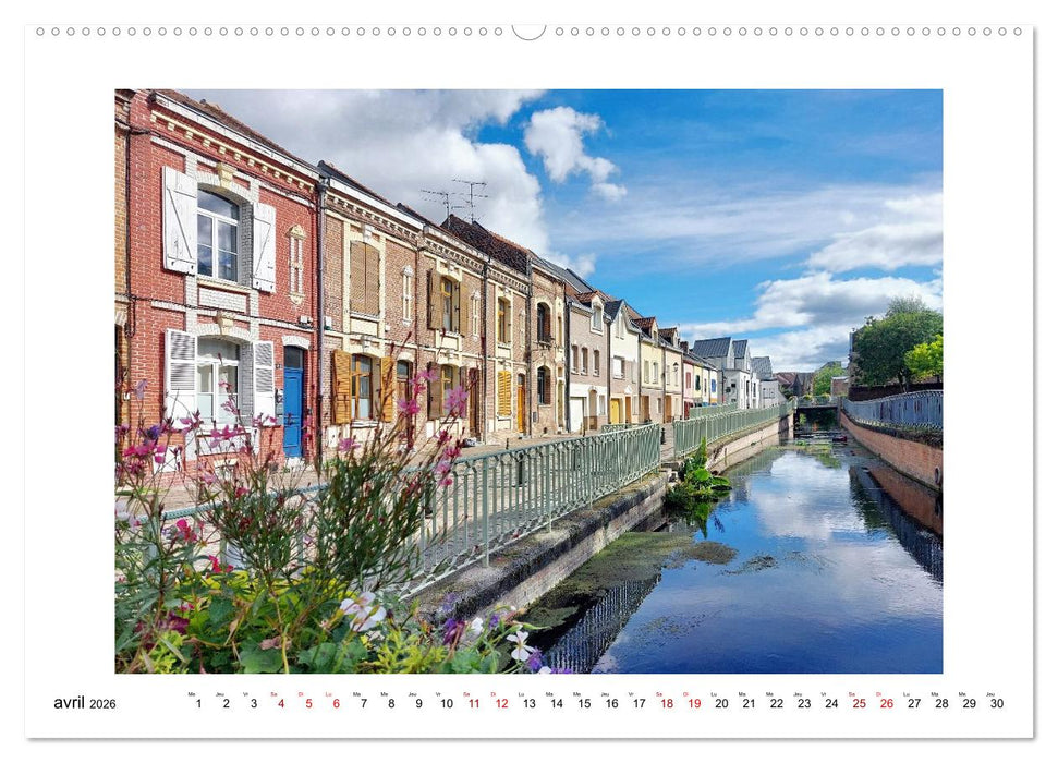 Amiens - Capitale de la Somme (CALVENDO Calendrier mensuel 2026)