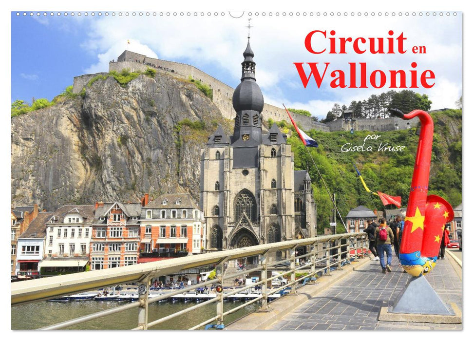 Circuit en Wallonie (CALVENDO Calendrier mensuel 2026)