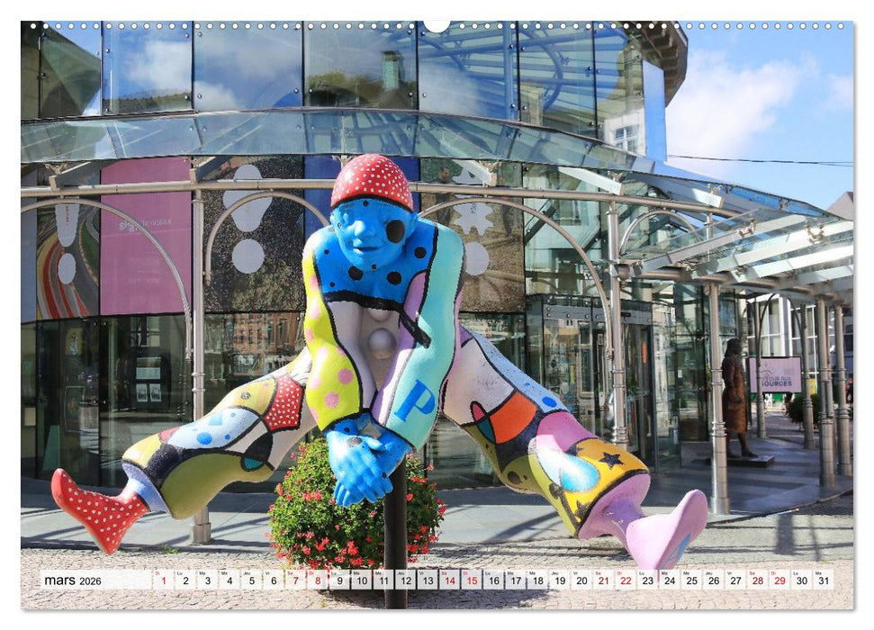 Circuit en Wallonie (CALVENDO Calendrier mensuel 2026)