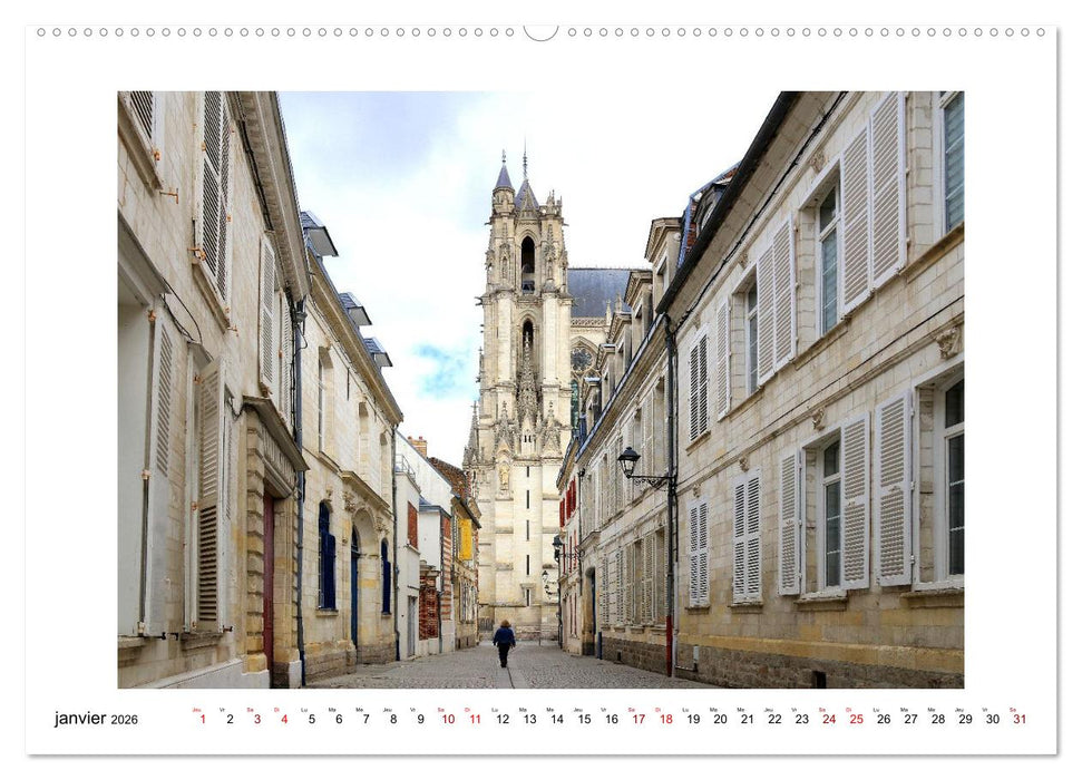 Amiens - Capitale de la Somme (CALVENDO Calendrier supérieur 2026)