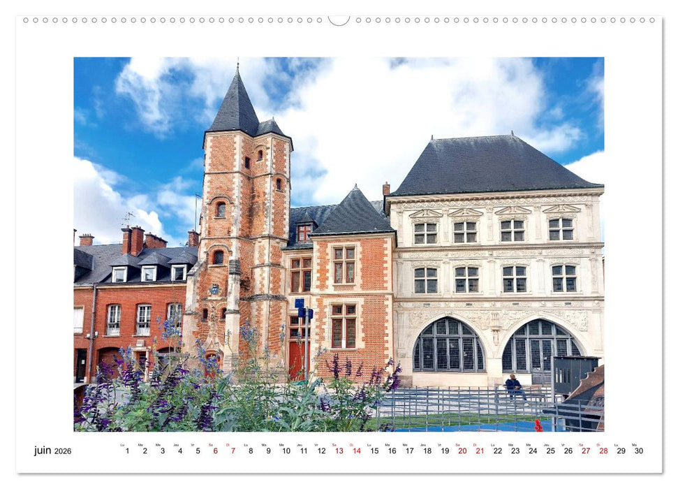 Amiens - Capitale de la Somme (CALVENDO Calendrier supérieur 2026)
