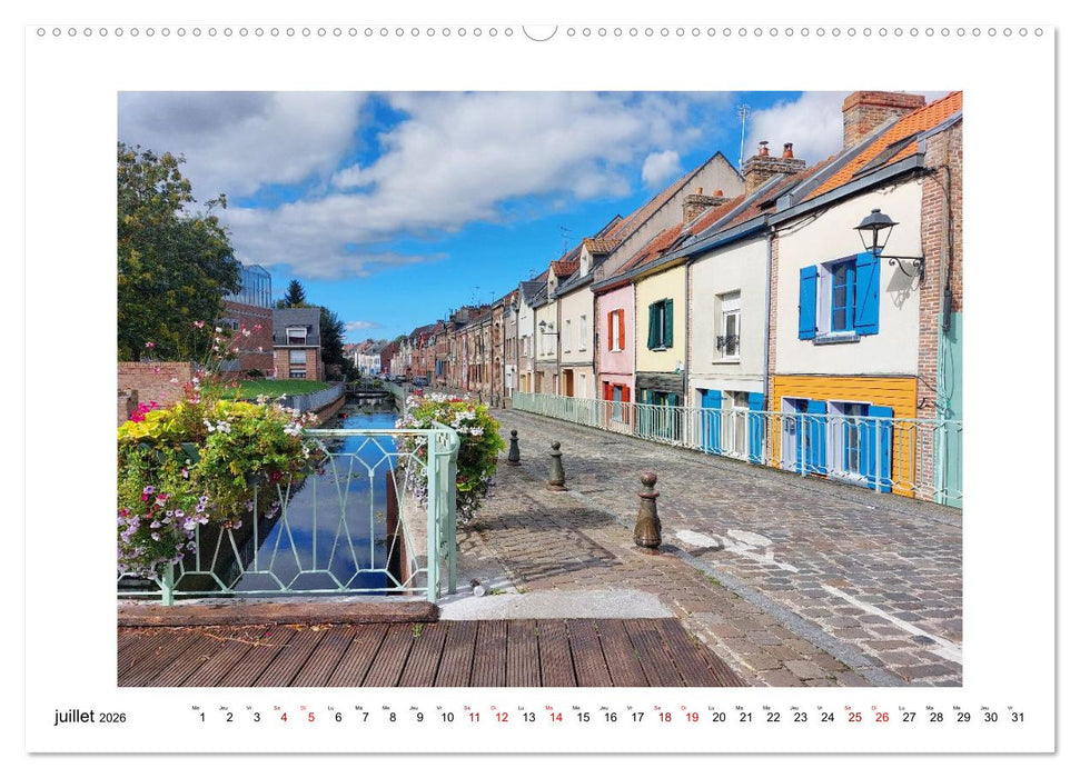 Amiens - Capitale de la Somme (CALVENDO Calendrier supérieur 2026)