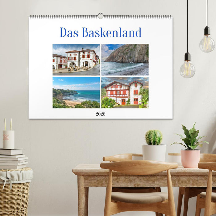 Das Baskenland (CALVENDO Wandkalender 2026)