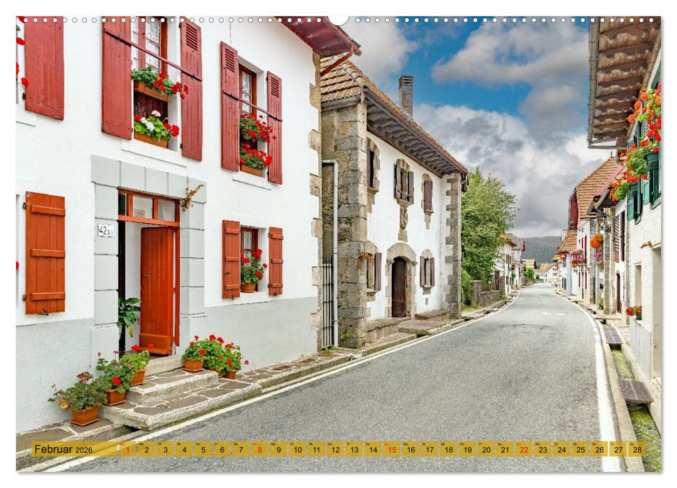 Das Baskenland (CALVENDO Wandkalender 2026)