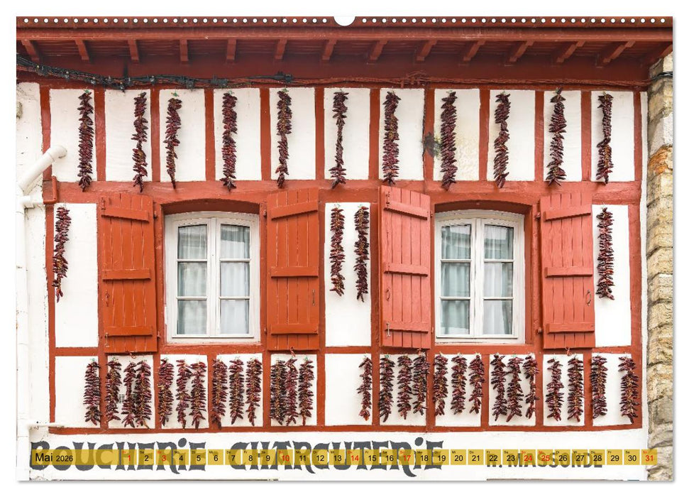 Das Baskenland (CALVENDO Wandkalender 2026)