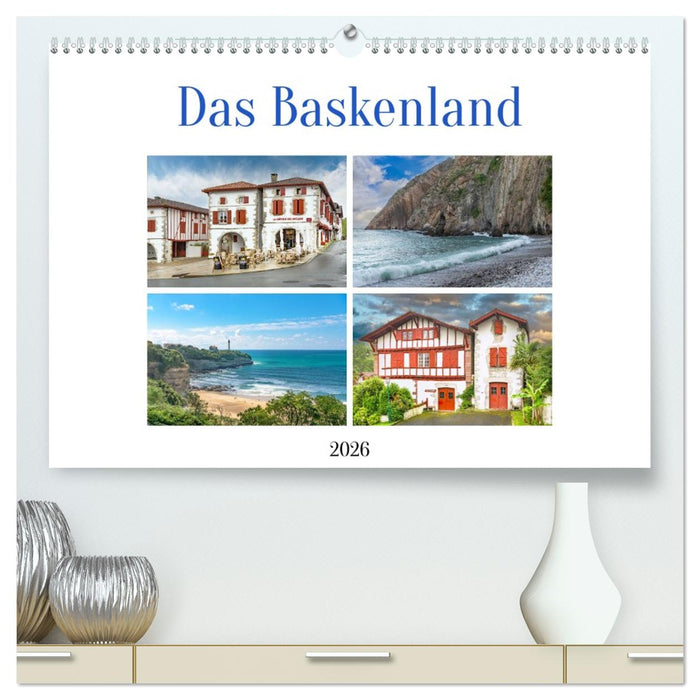 Das Baskenland (CALVENDO Premium Wandkalender 2026)