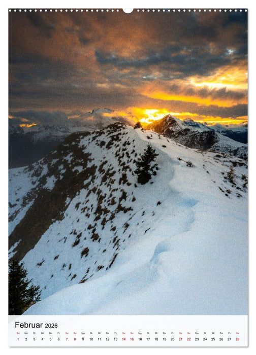 Die Dolomiten - Berge, die begeistern (CALVENDO Wandkalender 2026)