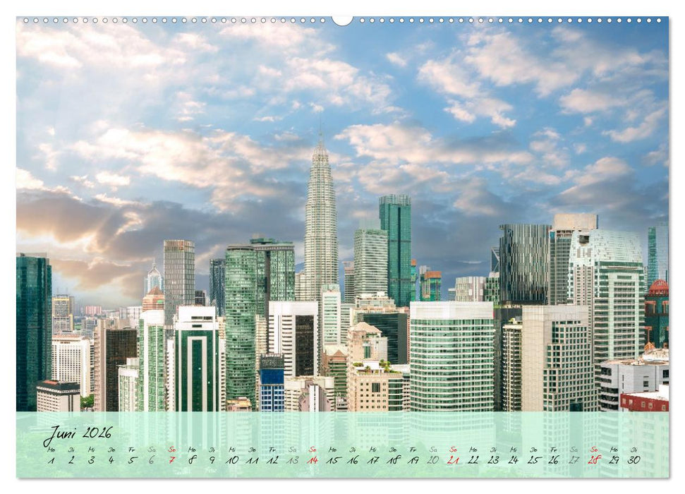 Faszination Malaysia Zauberhaftes Südostasien (CALVENDO Wandkalender 2026)