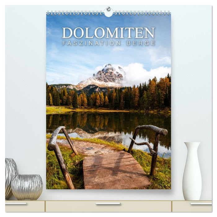 Die Dolomiten - Berge, die begeistern (CALVENDO Premium Wandkalender 2026)