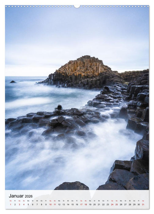 (Nord-)Irland - Die grüne Schönheit (CALVENDO Wandkalender 2026)