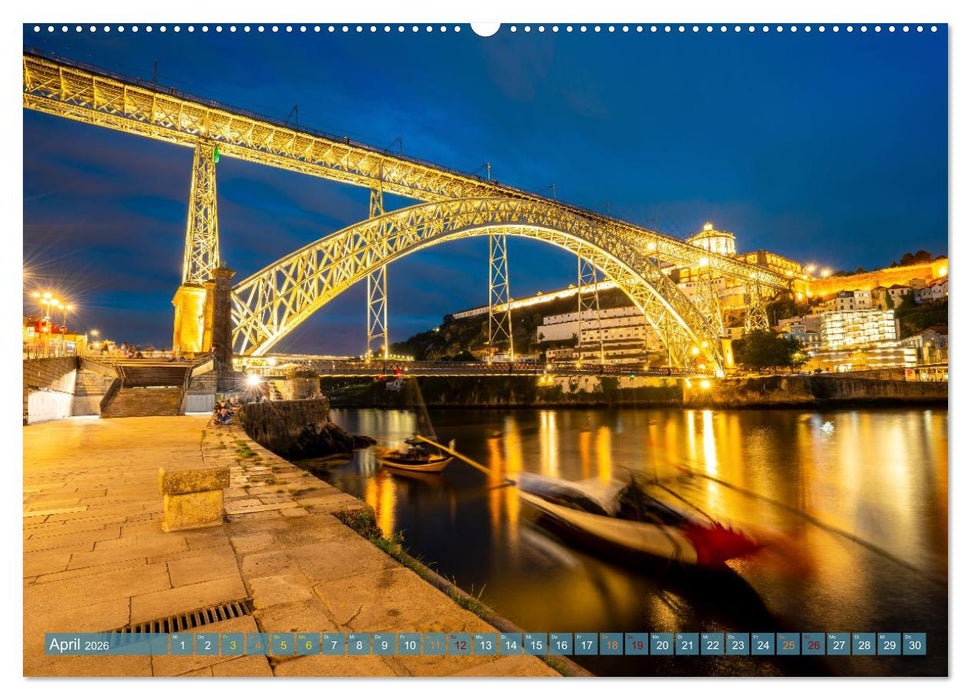 RIVERSIDE BLUES - Abends am Fluss (CALVENDO Premium Wandkalender 2026)