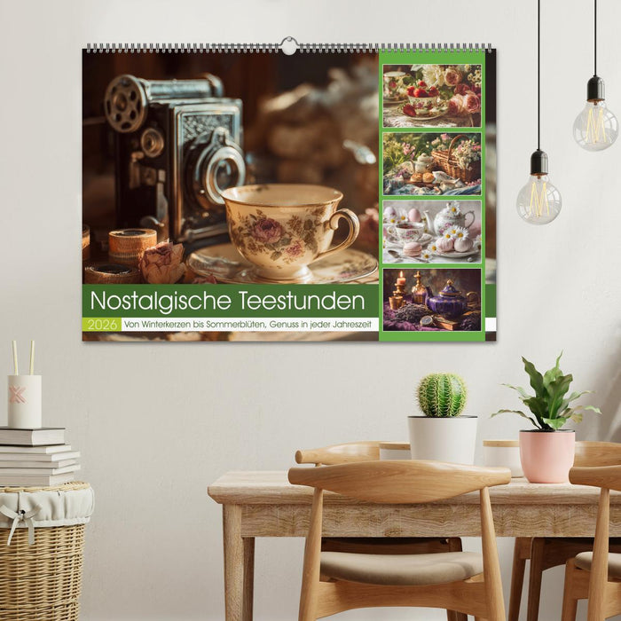 Nostalgische Teestunden (CALVENDO Wandkalender 2026)