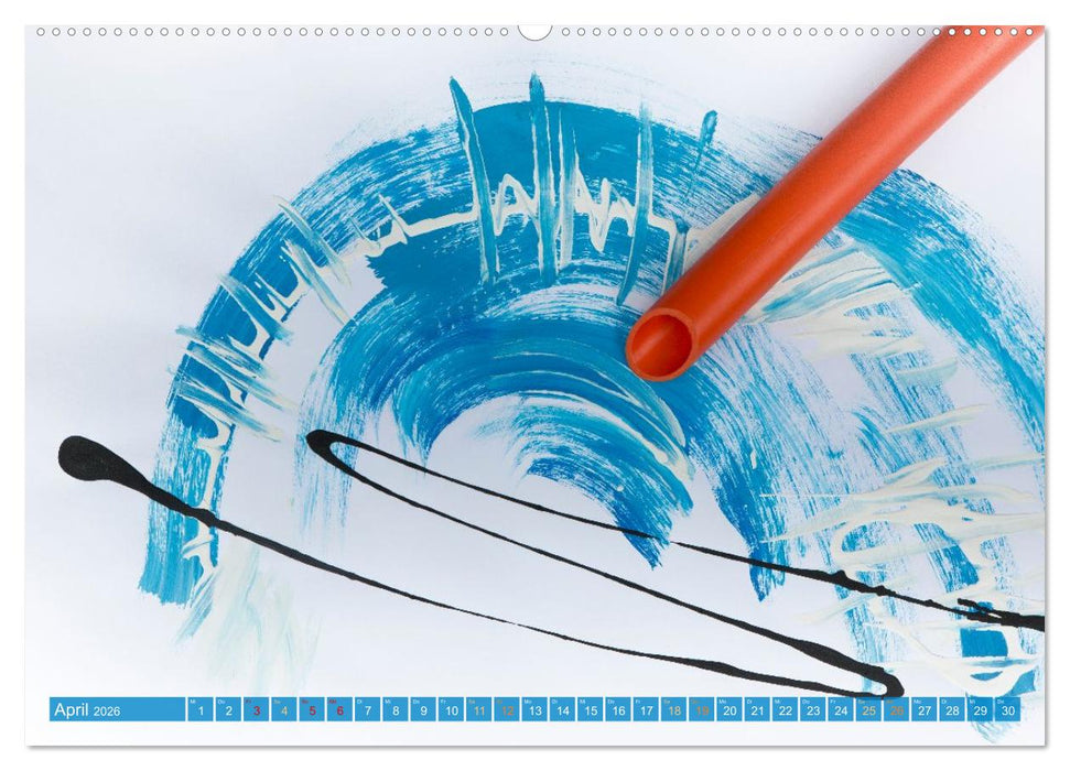 Lass den Farben ihren Lauf (CALVENDO Wandkalender 2026)