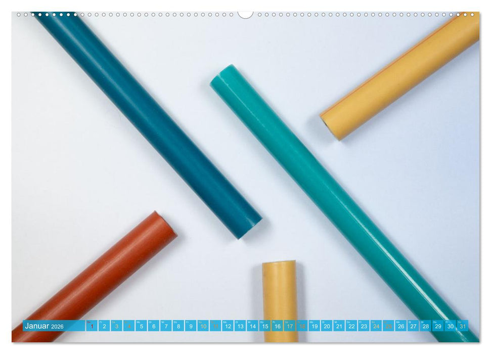 Lass den Farben ihren Lauf (CALVENDO Premium Wandkalender 2026)