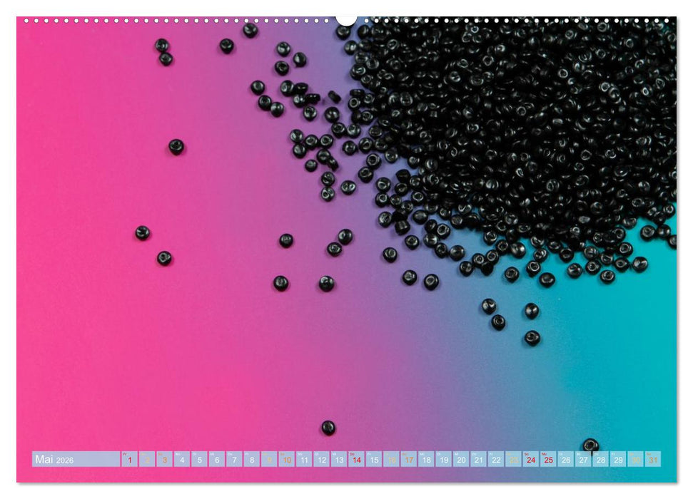 Lass den Farben ihren Lauf (CALVENDO Premium Wandkalender 2026)