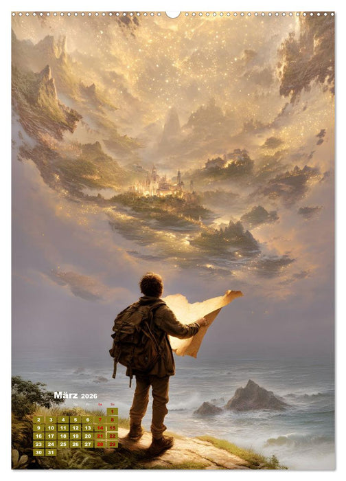 Worlds Unwritten (CALVENDO Wandkalender 2026)