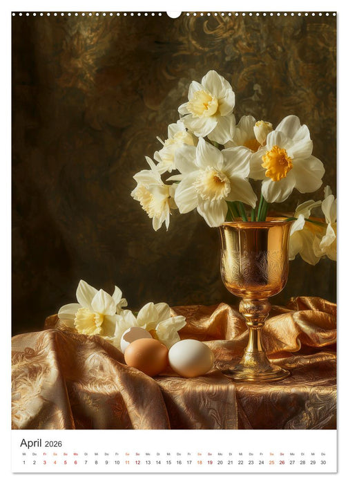 Die Sprache der Blumen (CALVENDO Premium Wandkalender 2026)