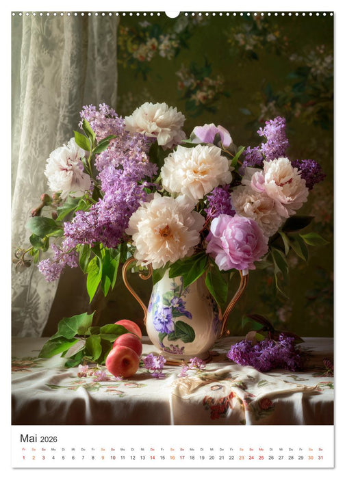 Die Sprache der Blumen (CALVENDO Premium Wandkalender 2026)