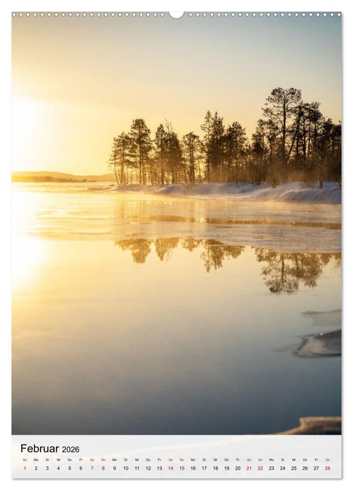Finnland - Winter Wunderland (CALVENDO Premium Wandkalender 2026)