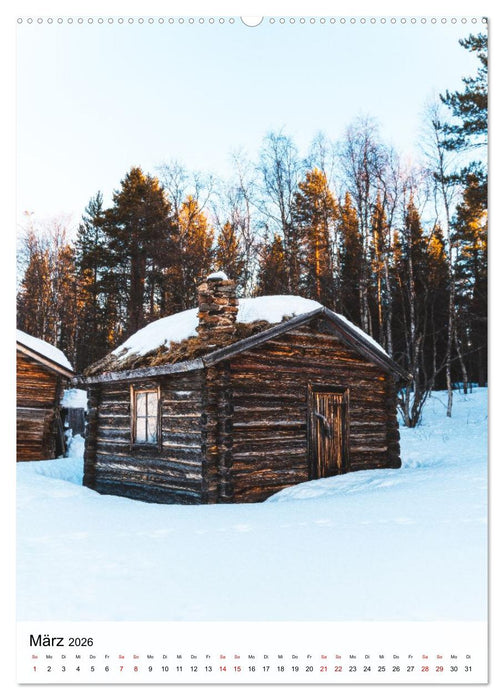 Finnland - Winter Wunderland (CALVENDO Premium Wandkalender 2026)