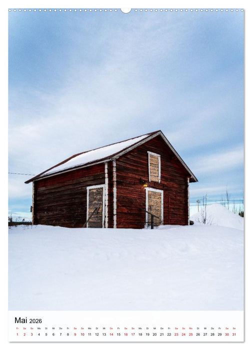 Finnland - Winter Wunderland (CALVENDO Premium Wandkalender 2026)