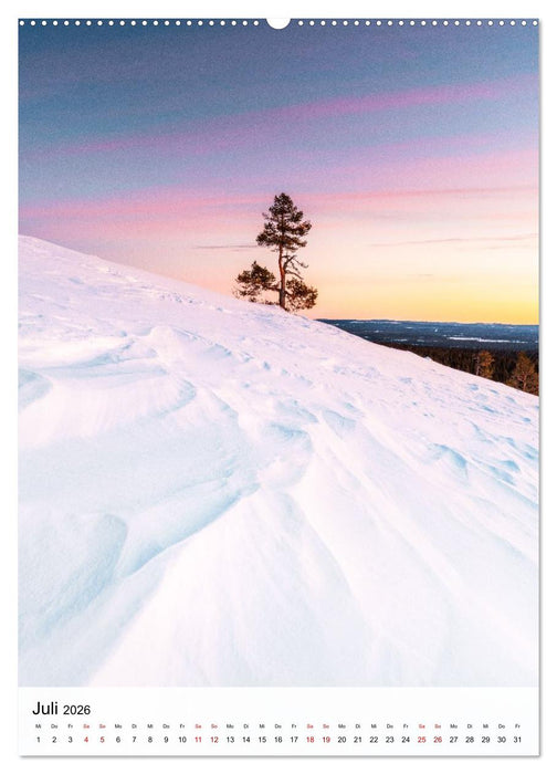 Finnland - Winter Wunderland (CALVENDO Premium Wandkalender 2026)