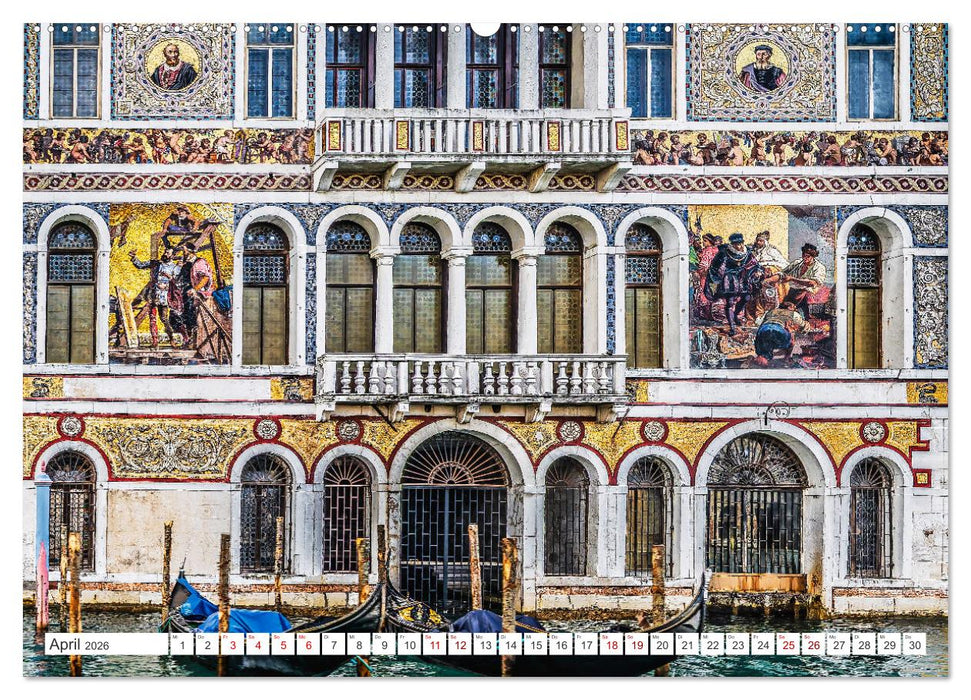 Venedig - Impressionen aus der Serenissima (CALVENDO Premium Wandkalender 2026)