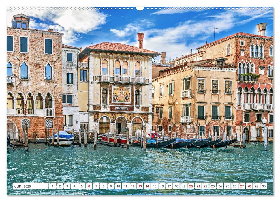 Venedig - Impressionen aus der Serenissima (CALVENDO Premium Wandkalender 2026)