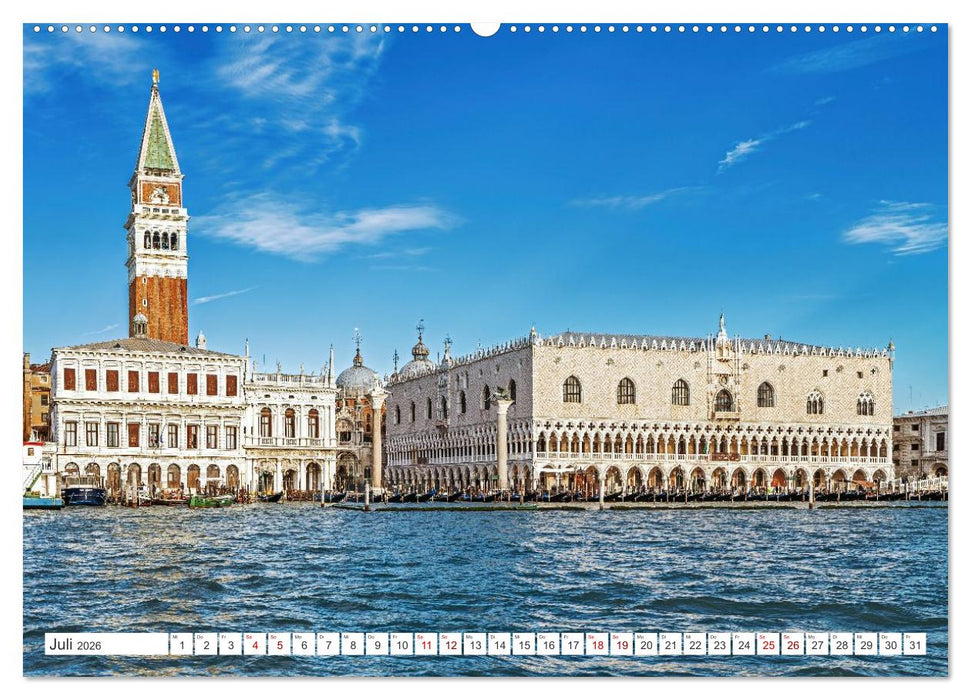 Venedig - Impressionen aus der Serenissima (CALVENDO Premium Wandkalender 2026)