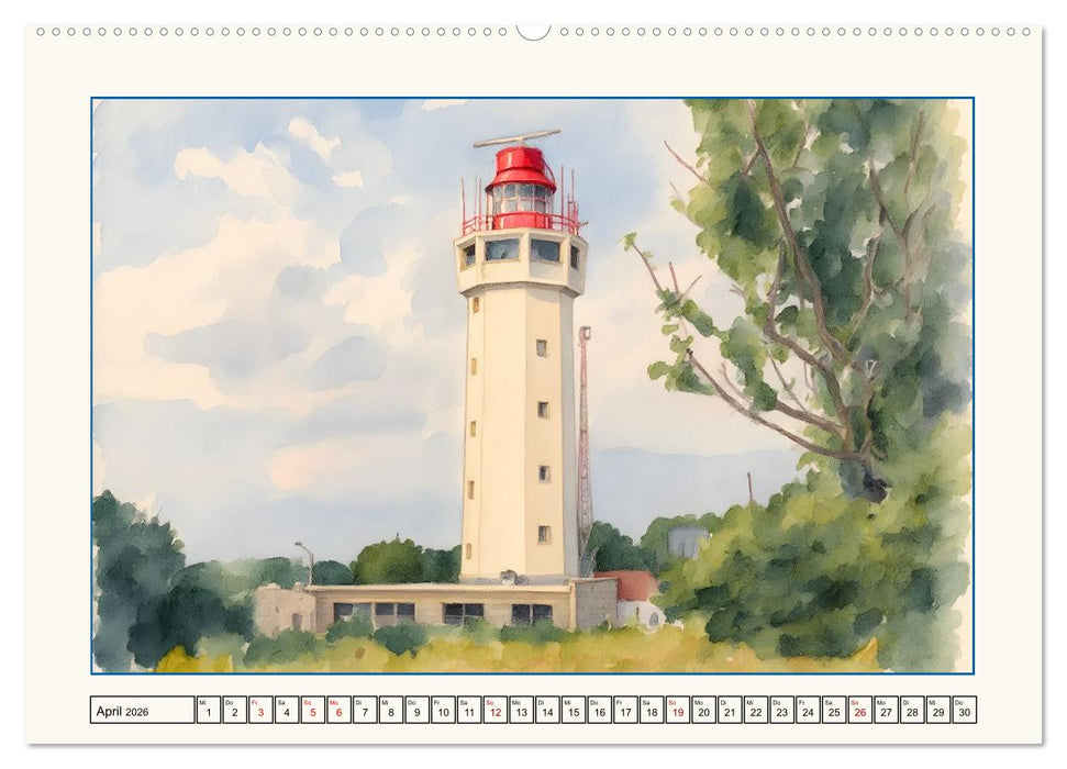 Reise durch die Normandie (CALVENDO Wandkalender 2026)