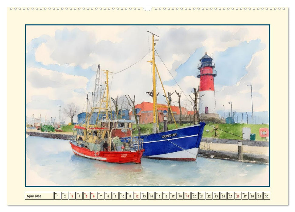 Schleswig-Holsteins Nordseeküste (CALVENDO Wandkalender 2026)