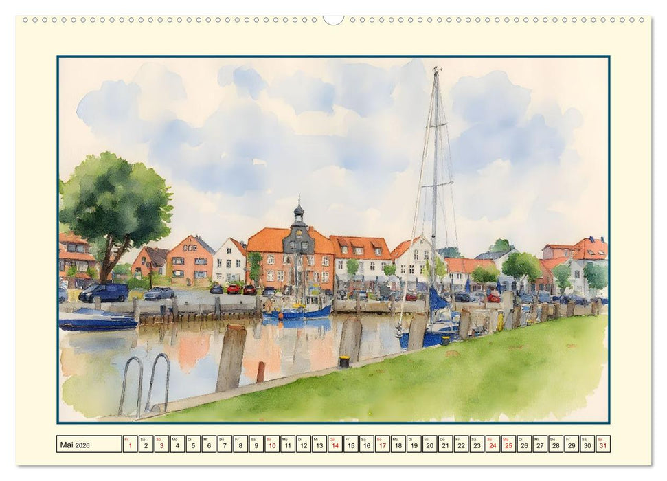 Schleswig-Holsteins Nordseeküste (CALVENDO Wandkalender 2026)