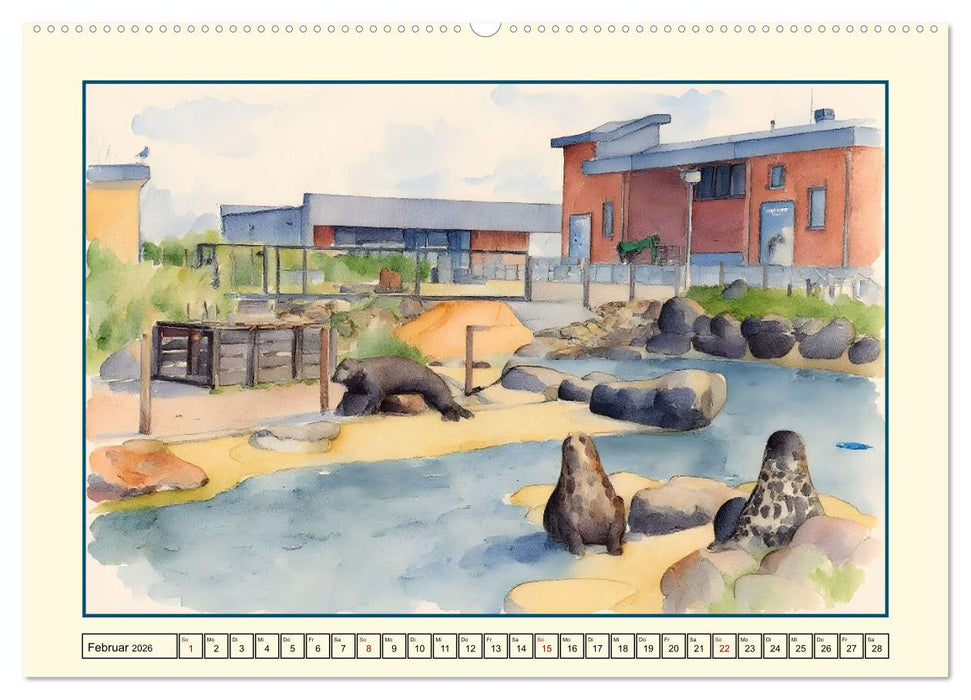 Schleswig-Holsteins Nordseeküste (CALVENDO Premium Wandkalender 2026)