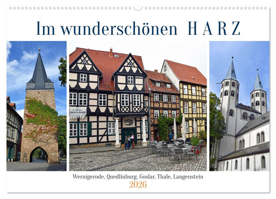 Im wunderschönen Harz (CALVENDO Wandkalender 2026)