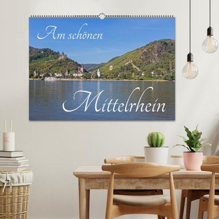 Am schönen Mittelrhein (CALVENDO Wandkalender 2026)