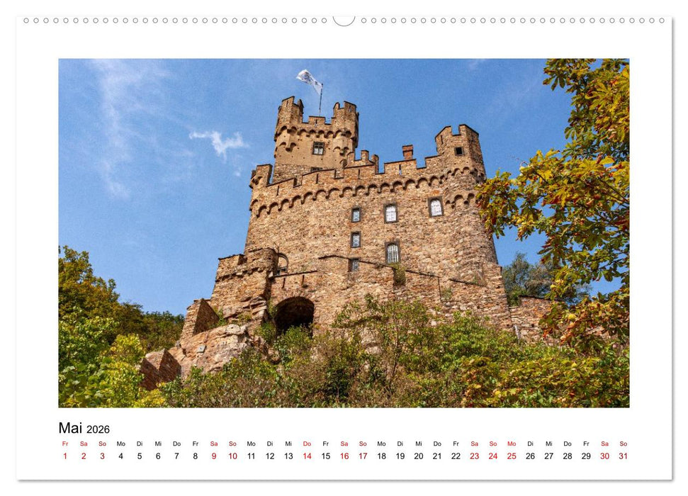 Am schönen Mittelrhein (CALVENDO Wandkalender 2026)