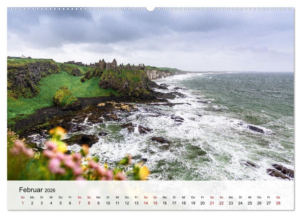 (Nord-)Irland - Das grüne Juwel (CALVENDO Wandkalender 2026)
