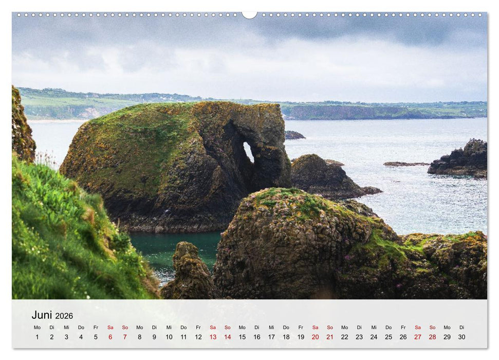 (Nord-)Irland - Das grüne Juwel (CALVENDO Wandkalender 2026)