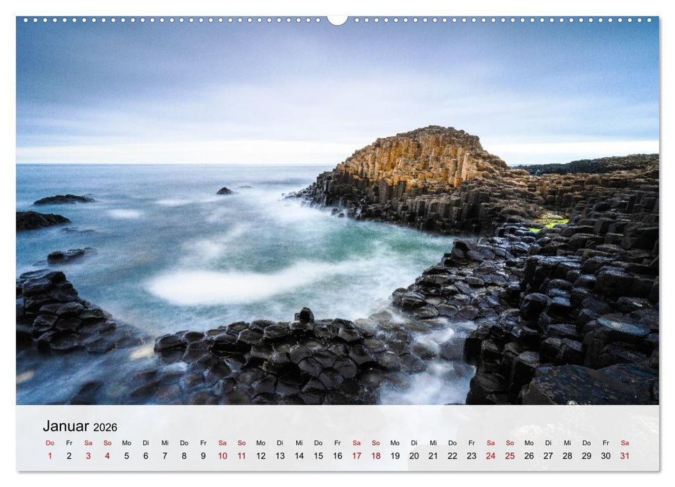 (Nord-)Irland - Das grüne Juwel (CALVENDO Premium Wandkalender 2026)