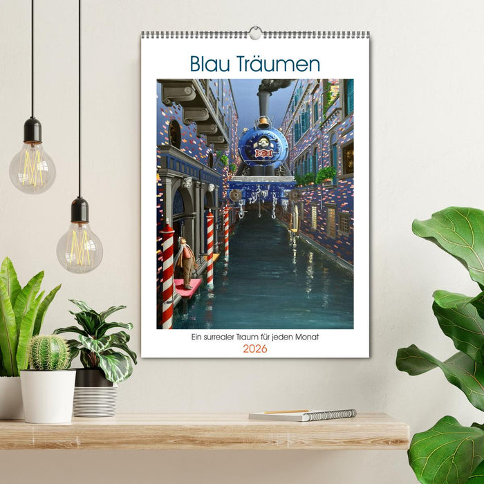 Blau Träumen (CALVENDO Wandkalender 2026)