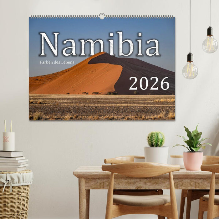 Namibia – Farben des Lebens (CALVENDO Wandkalender 2026)