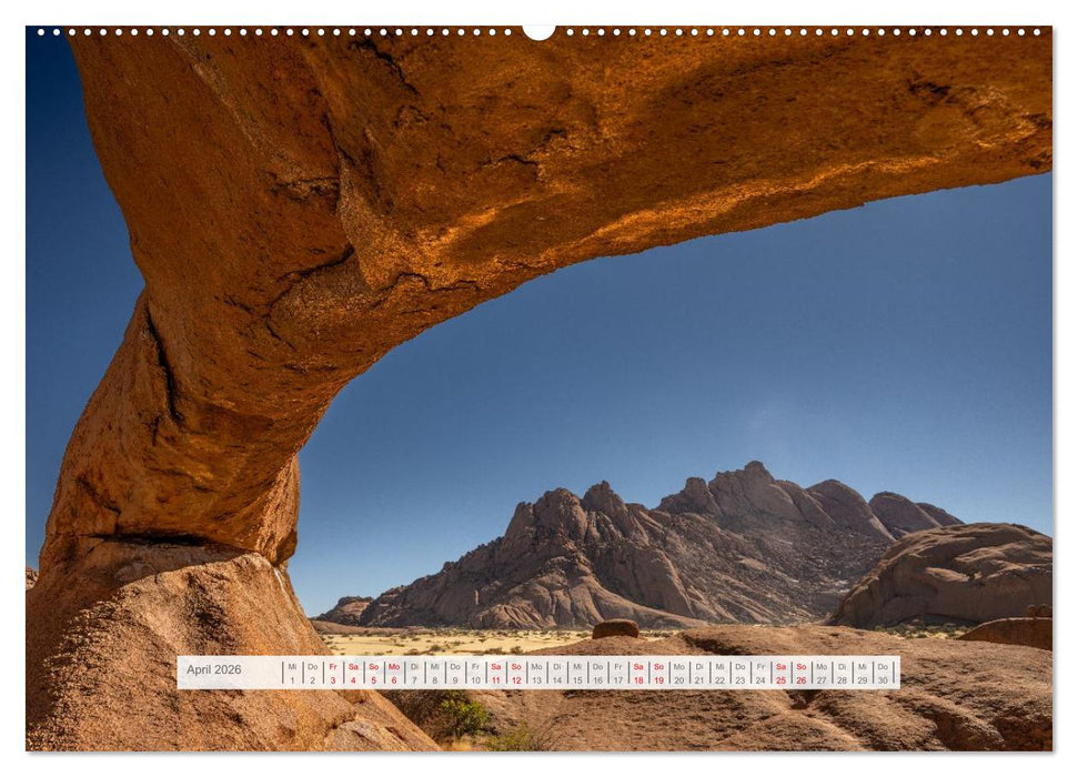 Namibia – Farben des Lebens (CALVENDO Wandkalender 2026)